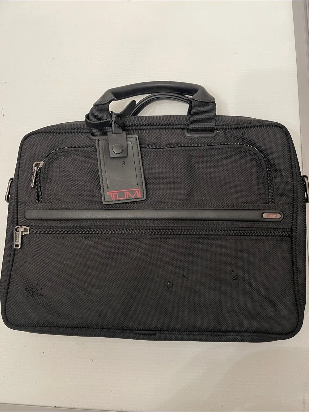 TUMI BALLISTIC NYLON LAPTOP, IPAD TRAVEL BAG SIZE M